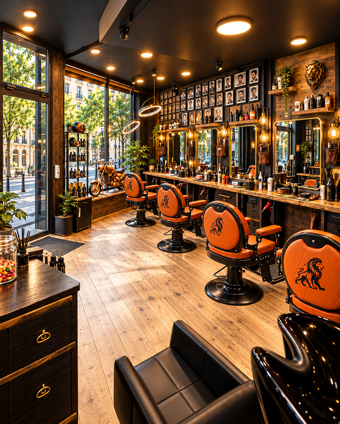 Bienvenue au salon Barber Shop Lyonnais, rue Marietton